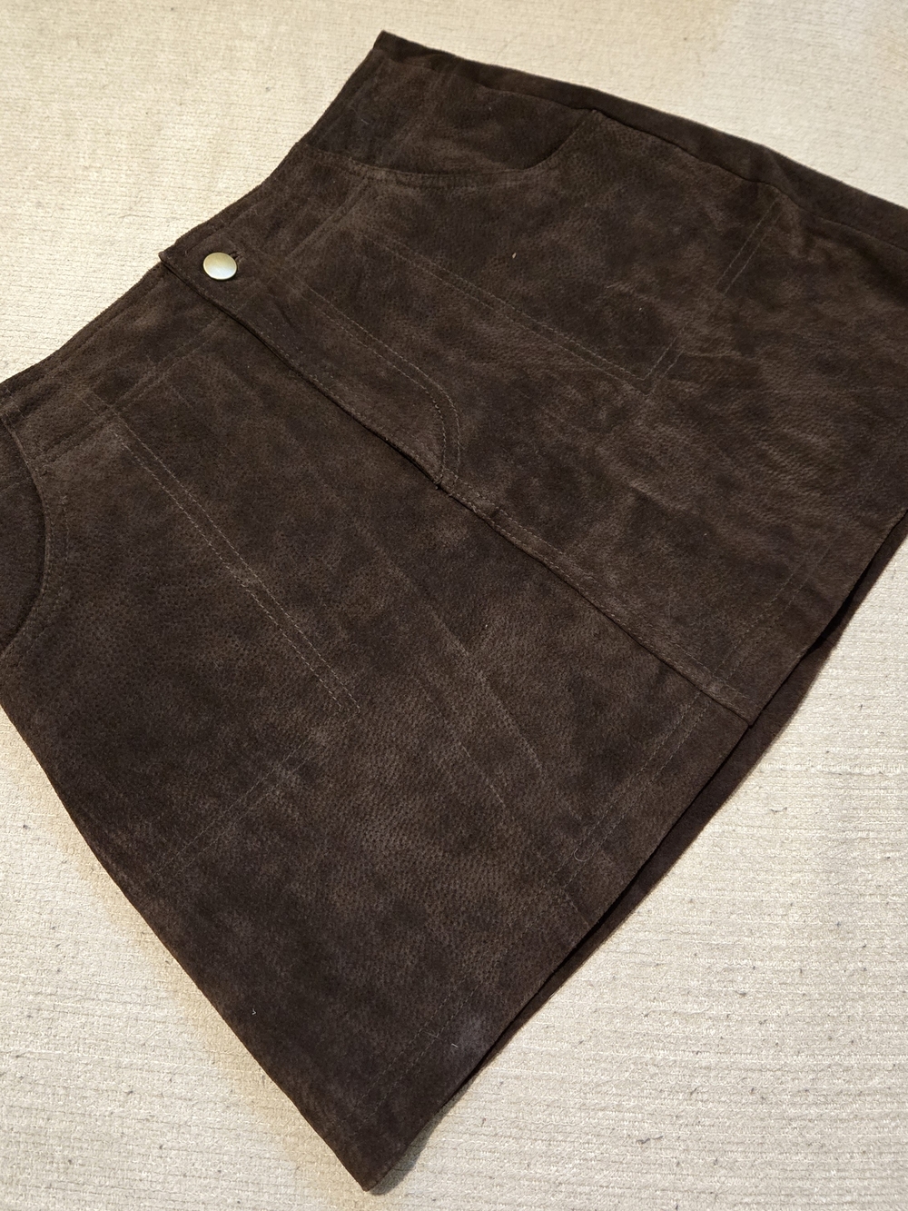 y2k Wilson's Leather Maxima Mini Skirt Sz. 8